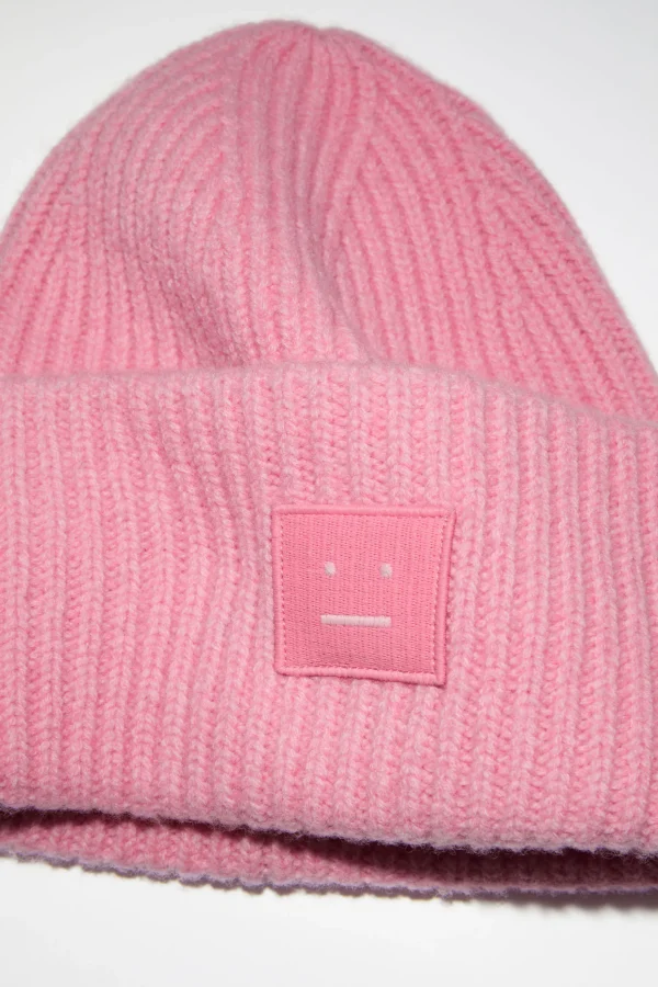 Beanie Mit Grosem Face-Logo>Acne Studios Online