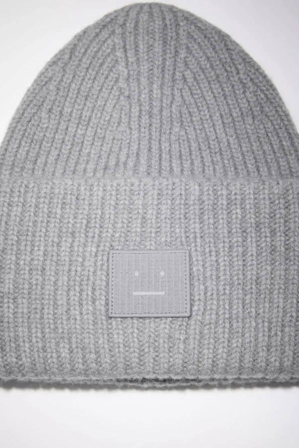 Beanie Mit Grosem Face-Logo>Acne Studios Hot
