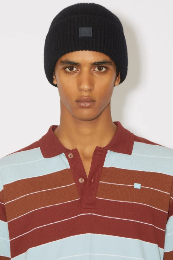 Beanie Mit Kleinem Face-Logo>Acne Studios Fashion