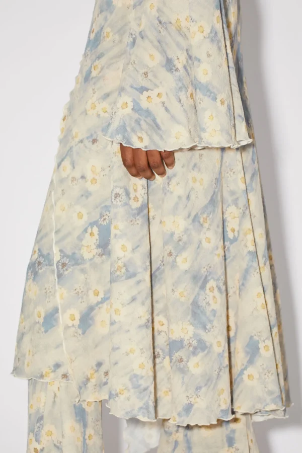 Bedrucktes Wickelkleid>Acne Studios Best