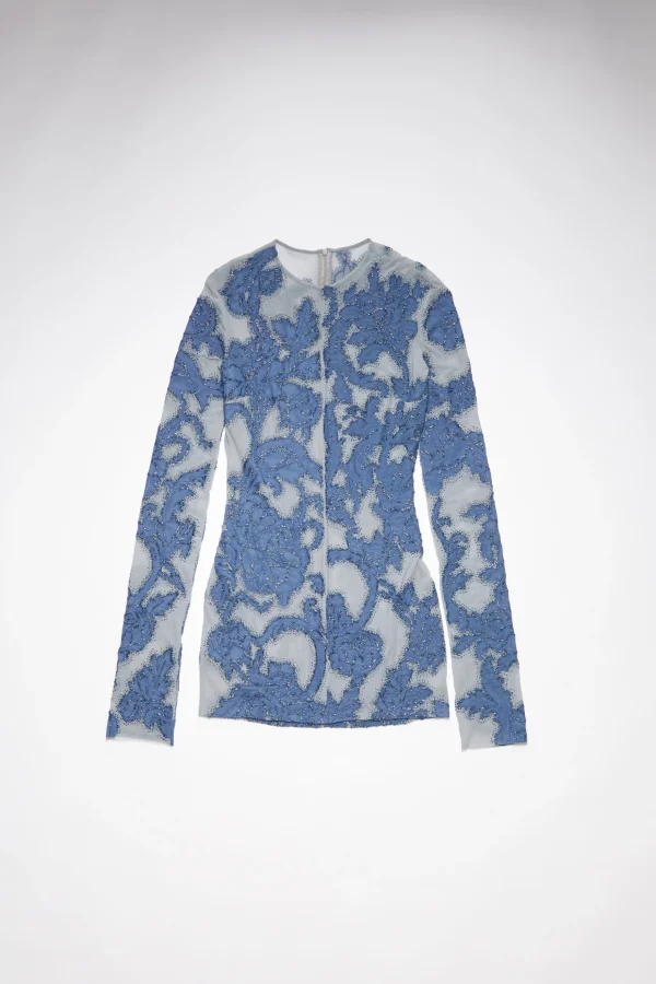 Besticktes Kleid Aus Mesh>Acne Studios Best