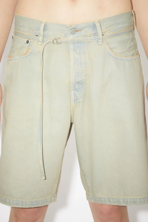 Denim-Shorts Mit Lockerer Passform>Acne Studios Sale