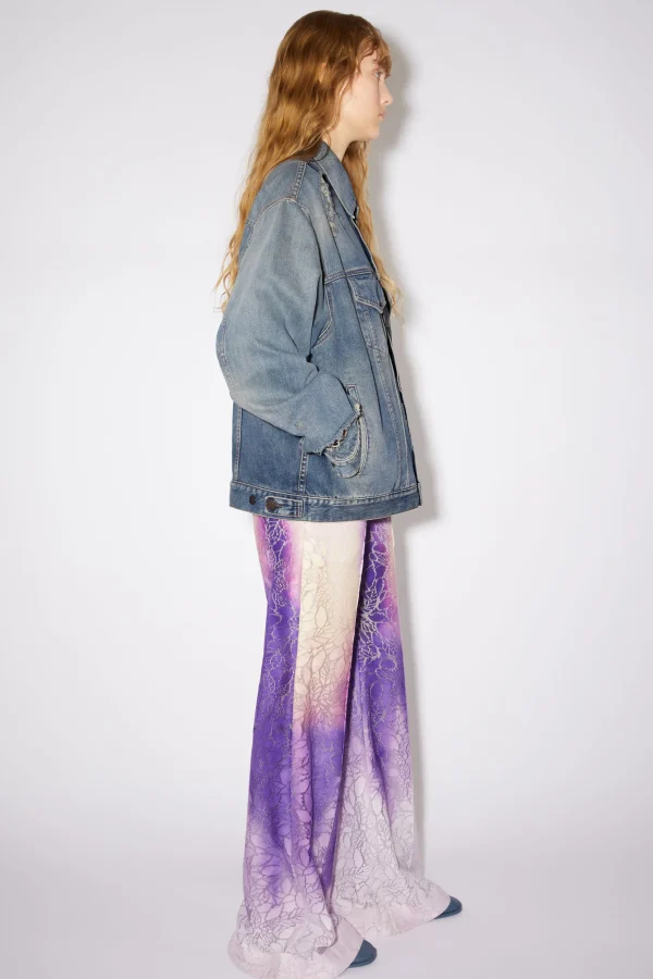 Destroyed-Denimjacke In Lockerer Passform – Detroit>Acne Studios Flash Sale