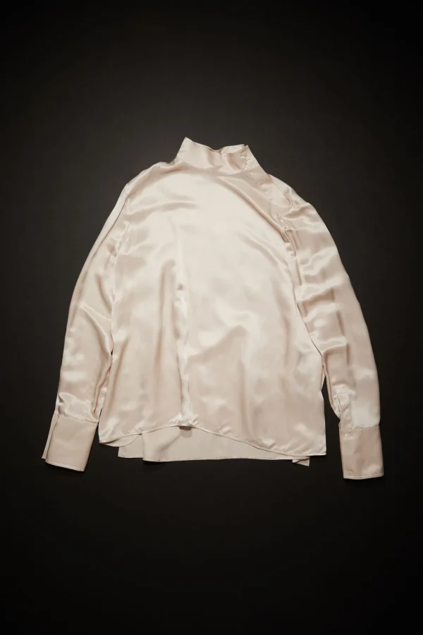 Figurnahes Satin-Hemd>Acne Studios New
