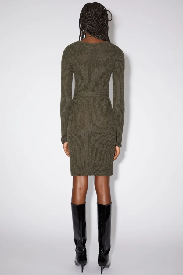 Geripptes Strickkleid>Acne Studios New
