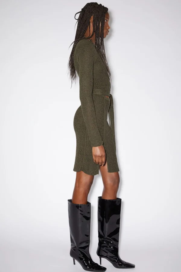 Geripptes Strickkleid>Acne Studios New