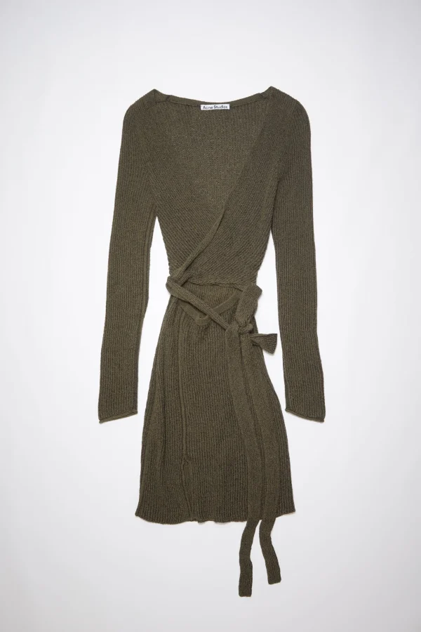 Geripptes Strickkleid>Acne Studios New