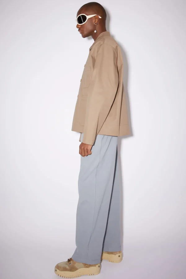 Jacke Aus Baumwoll-Twill>Acne Studios New