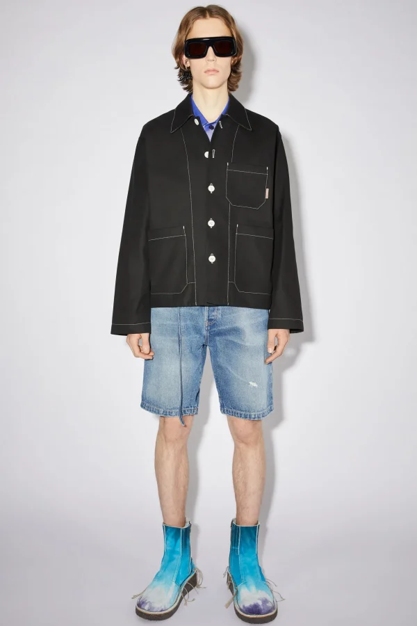Jacke Aus Schwerem Twill>Acne Studios Clearance