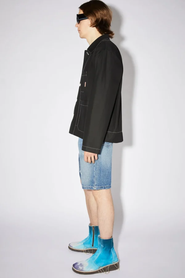 Jacke Aus Schwerem Twill>Acne Studios Clearance
