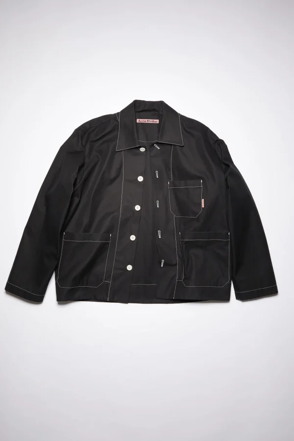 Jacke Aus Schwerem Twill>Acne Studios Clearance