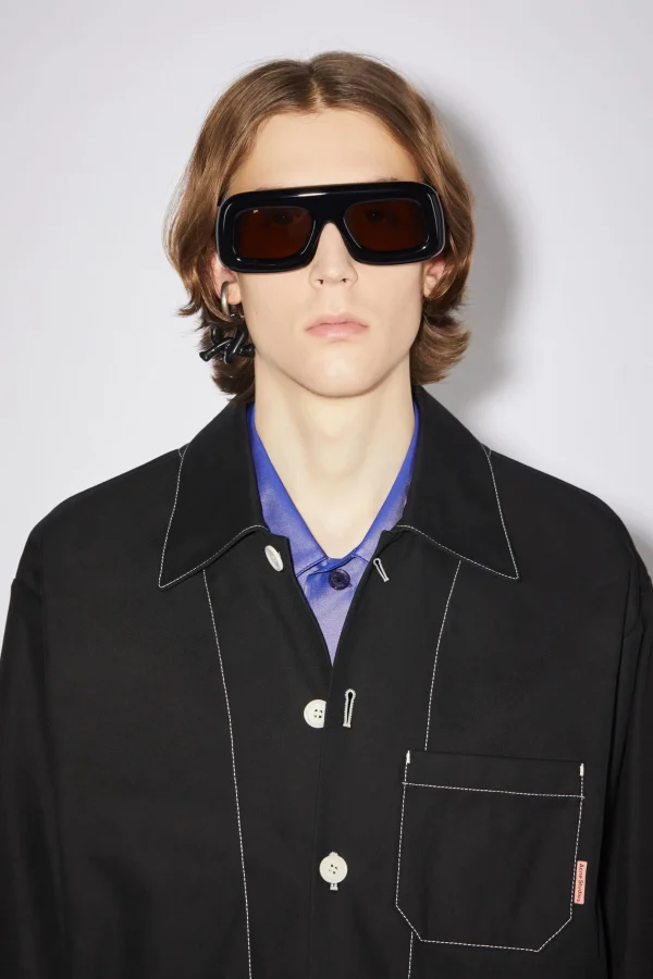 Jacke Aus Schwerem Twill>Acne Studios Clearance