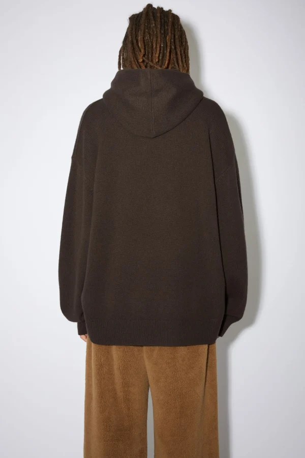Kapuzen-Pullover Aus Wolle>Acne Studios Shop