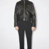 Lederjacke Im Used-Look>Acne Studios Clearance