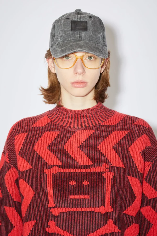Pullover Mit Rundhalsausschnitt>Acne Studios Clearance