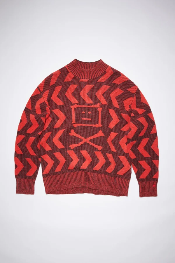 Pullover Mit Rundhalsausschnitt>Acne Studios Clearance