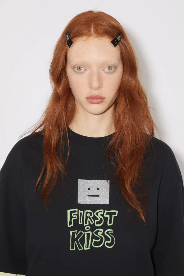 Scribbles T-Shirt>Acne Studios Store