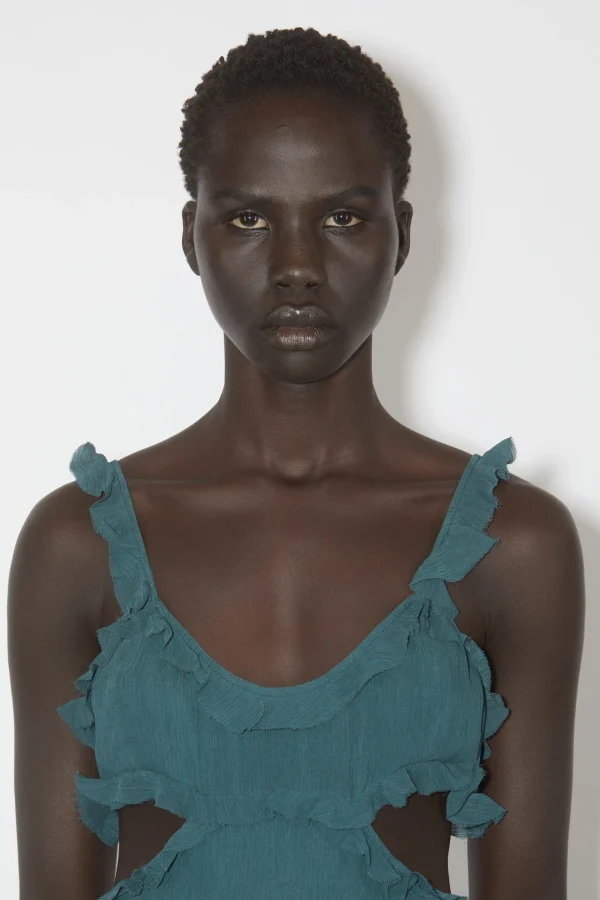 Slipdress Mit Ruschen>Acne Studios New