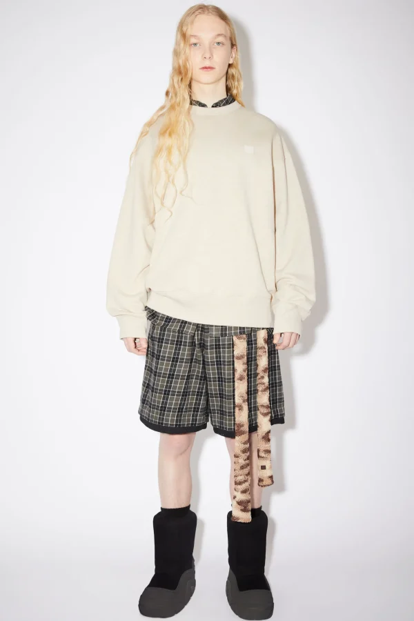 Sweatshirt Mit Rundhalsausschnitt>Acne Studios Sale
