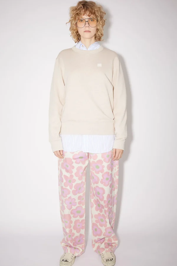 Sweatshirt Mit Rundhalsausschnitt>Acne Studios Sale