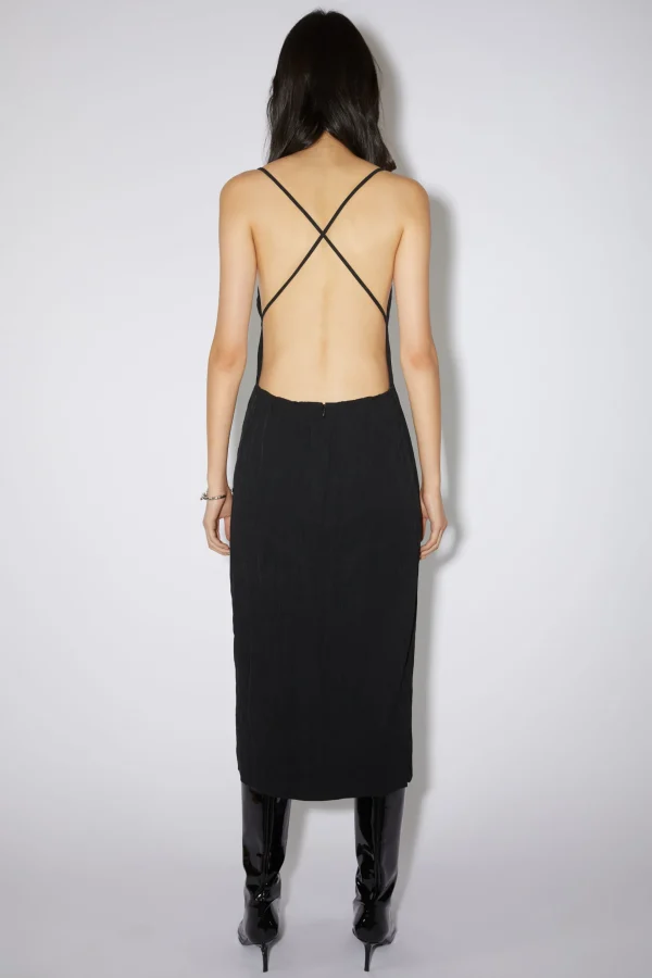 Tragerkleid Aus Satin>Acne Studios New