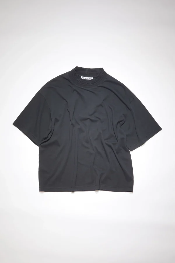 T-Shirt Mit Logo-Tape>Acne Studios Sale