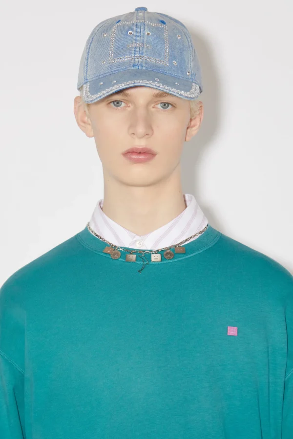 T-Shirt Mit Rundhalsausschnitt>Acne Studios Hot