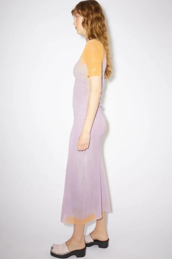 T-Shirt-Kleid Aus Tull>Acne Studios Discount