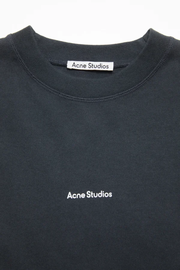 T-Shirt-Kleid Mit Logo>Acne Studios Store