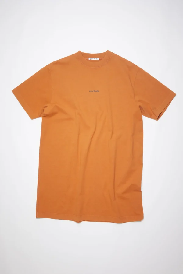 T-Shirt-Kleid Mit Logo>Acne Studios Clearance