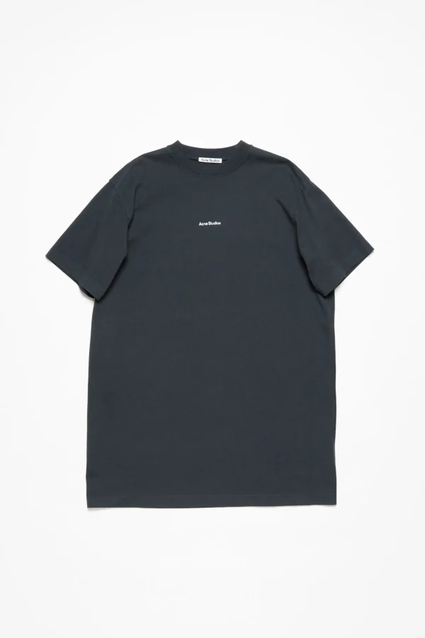 T-Shirt-Kleid Mit Logo>Acne Studios Store