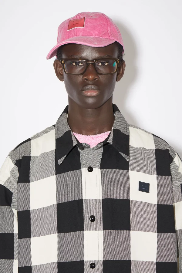 Wattierte Hemdjacke Mit Karomuster>Acne Studios Store