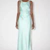 Wickelkleid Aus Satin>Acne Studios Store