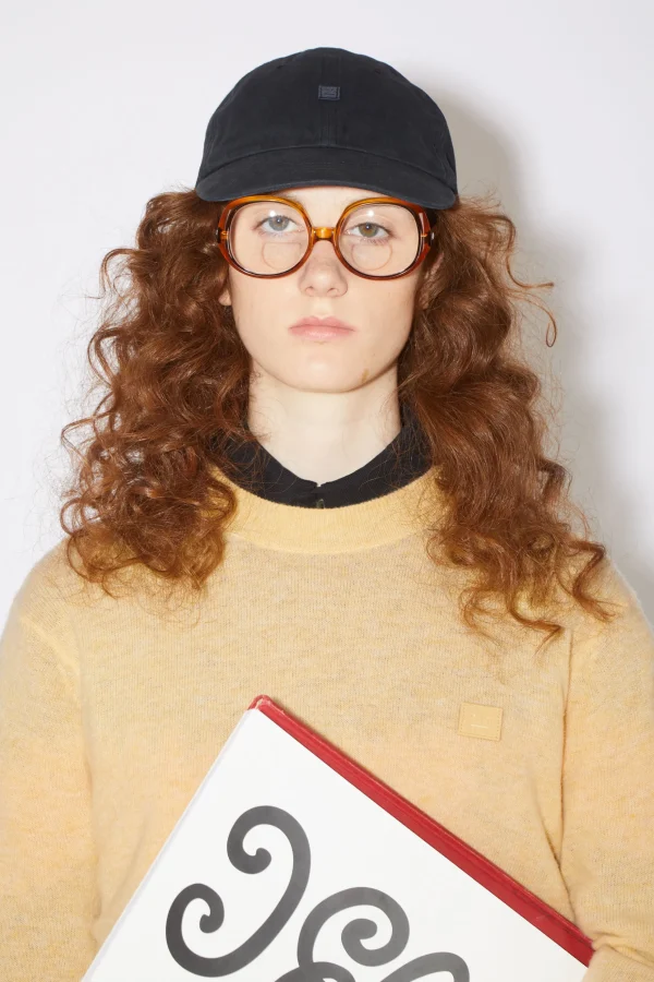 Wollpullover Mit Rundhalsausschnitt>Acne Studios Shop