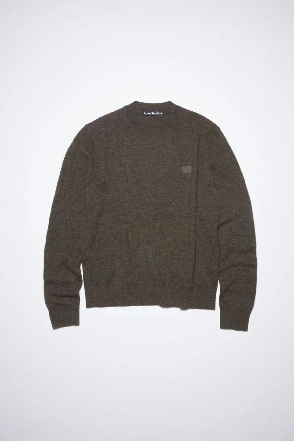 Wollpullover Mit Rundhalsausschnitt>Acne Studios Discount