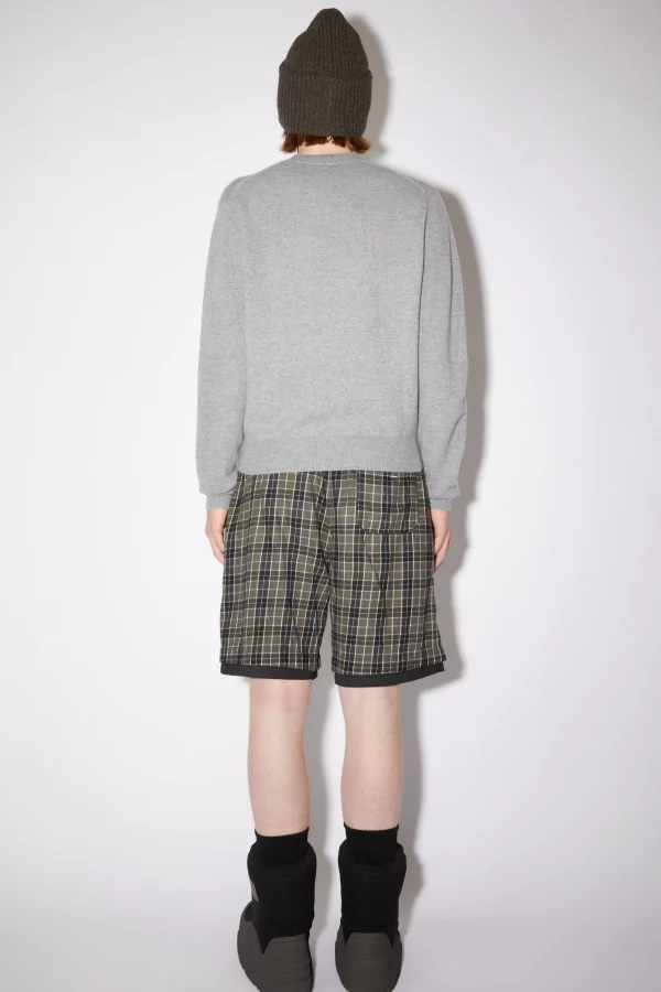 Wollpullover Mit V-Ausschnitt>Acne Studios Outlet